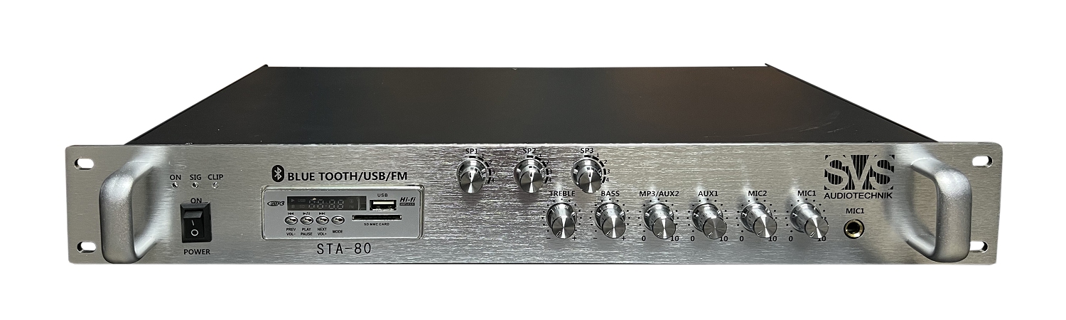 SVS Audiotechnik STA-80 Микшер-усилитель для систем Public Address в Волхове