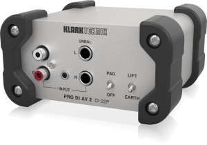Klark Teknik DI 22P пассивный стерео директ-бокс в Волхове